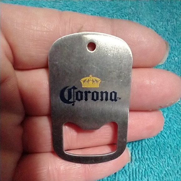Stainless Steel Corona Bottle Opener Collectible - Picture 1 of 4